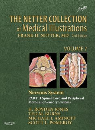 Könyv Netter Collection of Medical Illustrations: Nervous System, Volume 7, Part II - Spinal Cord and Peripheral Motor and Sensory Systems H. Royden Jones