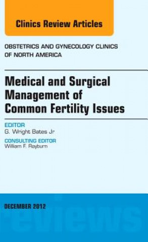 Kniha Medical and Surgical Management of Common Fertility Issues, An Issue of Obstetrics and Gynecology Clinics G. Wright Bates