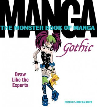 Kniha Monster Book of Manga: Gothic Sergio Guinot