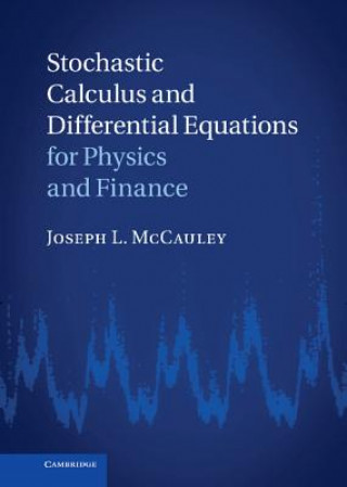 Könyv Stochastic Calculus and Differential Equations for Physics and Finance Joseph McCauley