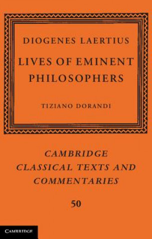 Carte Diogenes Laertius: Lives of Eminent Philosophers Tiziano Dorandi