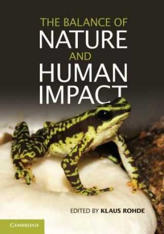 Carte Balance of Nature and Human Impact Klaus Rohde