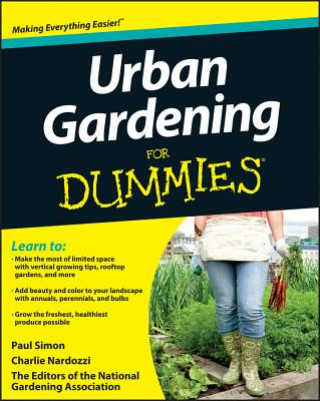 Könyv Urban Gardening For Dummies Paul Simon