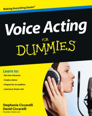 Książka Voice Acting For Dummies David Ciccarelli