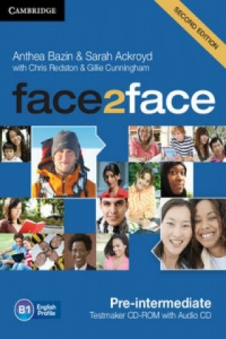 Kniha face2face Pre-intermediate Testmaker CD-ROM and Audio CD Anthea Bazin