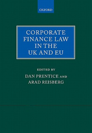 Könyv Corporate Finance Law in the UK and EU Dan Prentice