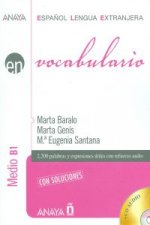 Könyv Vocabulario nivel medio B1 Marta Baralo