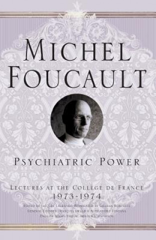Kniha Psychiatric Power M Foucault