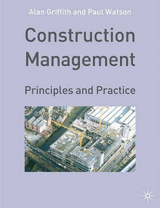 Kniha Construction Management Alan Griffith
