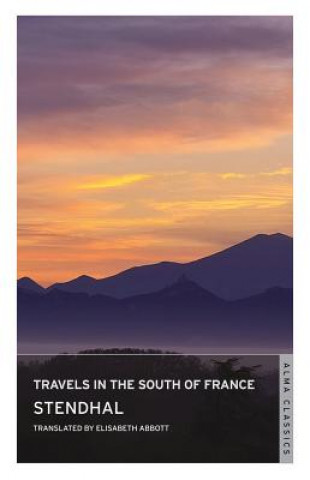 Libro Travels in the South of France Stendhal