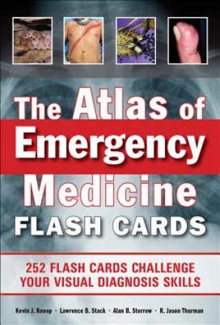 Kniha Atlas of Emergency Medicine Flashcards Kevin Knoop