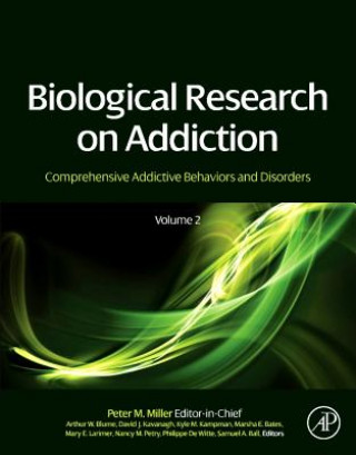 Kniha Biological Research on Addiction Peter Miller