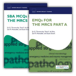Carte SBA MCQs and EMQs for the MRCS Part A Pack Sri G Thrumurthy