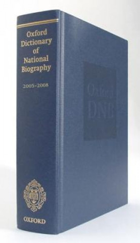 Book Oxford Dictionary of National Biography 2005-2008 Lawrence Goldman