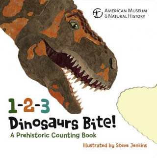 Kniha 1-2-3 Dinosaurs Bite Steve Jenkins