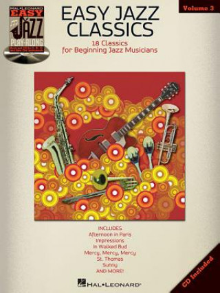 Carte Easy Jazz Play-Along Hal Leonard Publishing Corporation