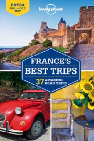 Carte Lonely Planet France's Best Trips Oliver Berry
