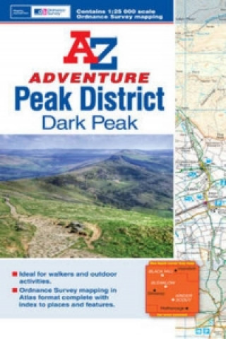 Kniha Dark Peak Adventure Atlas Geographers' A-Z Map Company