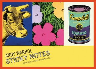 Carte Warhol's Greatest Hits Sticky Notes Andy Warhol