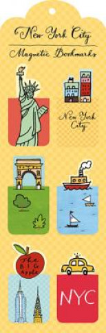 Könyv New York City Magnetic Bookmark Mariko Jesse