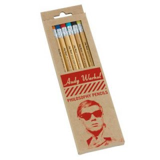 Game/Toy Warhol Philosophy Pencil Set Andy Warhol