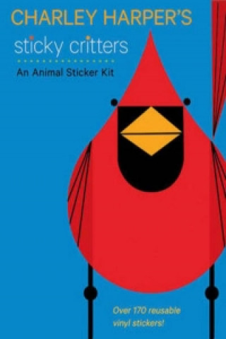 Book Charley Harper's Sticky Critters an Animal Sticker Kit 