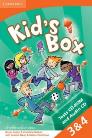 Kniha Kid's Box Levels 3-4 Tests CD-ROM and Audio CD Christine Barton