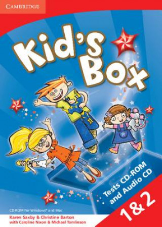 Kniha Kid's Box Levels 1-2 Tests CD-ROM and Audio CD Christine Barton