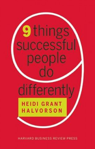 Livre Nine Things Successful People Do Differently Heidi Halvorson