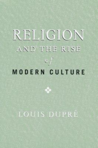 Carte Religion and the Rise of Modern Culture Louis Dupre