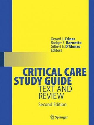 Książka Critical Care Study Guide Gerard J Criner