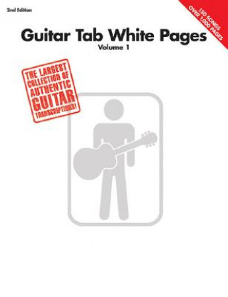 Carte Guitar Tab White Pages - Volume 1 - 2nd Edition 
