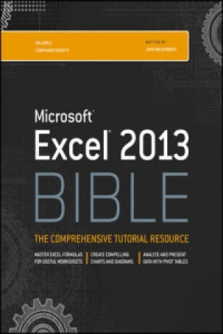 Kniha Excel 2013 Bible John Walkenbach