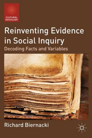 Kniha Reinventing Evidence in Social Inquiry R Biernacki