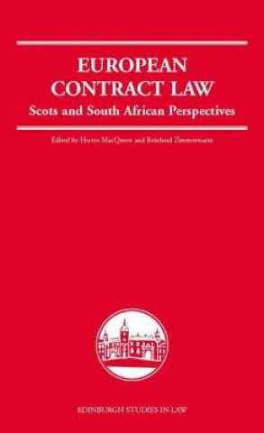 Knjiga European Contract Law Hector L MacQueen