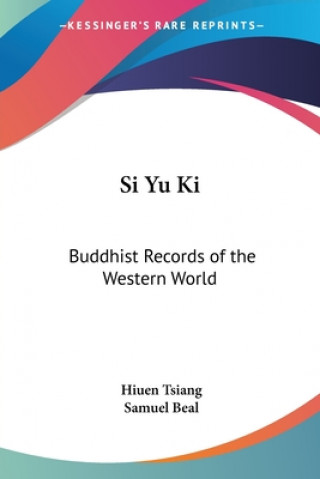 Libro Si Yu Ki Hiuen Tsiang