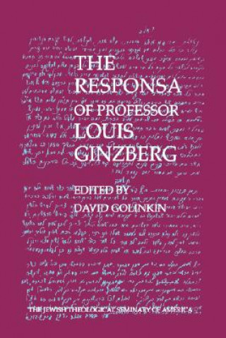 Carte Responsa of Professor Louis Ginzberg David