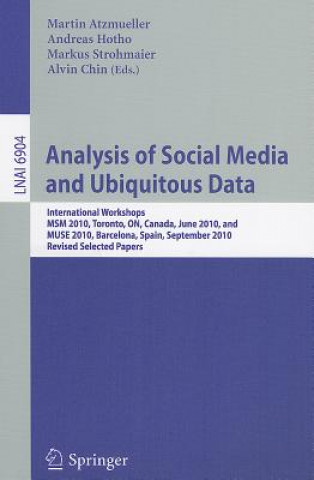 Buch Analysis of Social Media and Ubiquitous Data Martin Atzmueller