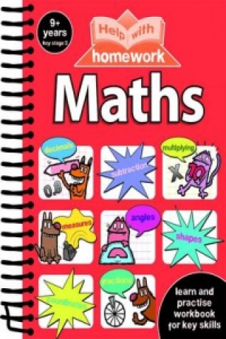 Книга Help with Homework 9+ Maths Spiral Nina Filipek