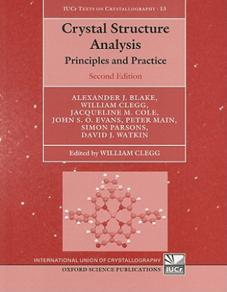 Könyv Crystal Structure Analysis Alexander Blake