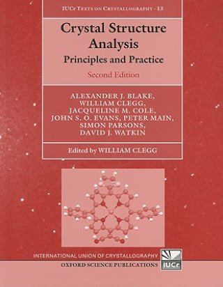 Książka Crystal Structure Analysis Alexander Blake