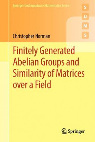 Könyv Finitely Generated Abelian Groups and Similarity of Matrices Christopher Norman