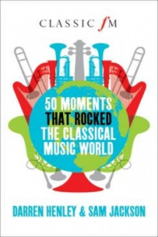 Kniha 50 Moments That Rocked the Classical Music World Darren Henley