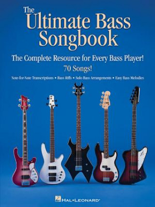 Книга Ultimate Bass Songbook Hal Leonard Publishing Corporation