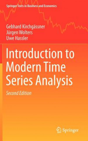 Kniha Introduction to Modern Time Series Analysis Gebhard Kirchgassner