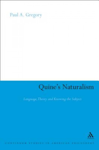 Book Quine's Naturalism Paul A Gregory