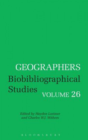 Book Geographers Charles W J Withers