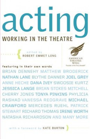 Kniha Acting Robert Emmet Long