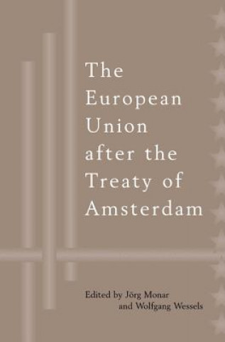 Könyv European Union after the Treaty of Amsterdam Jorg Monar