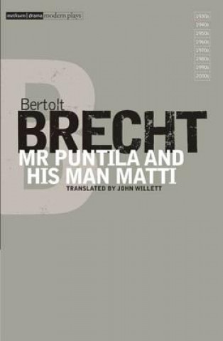 Carte Mr Puntila and His Man Matti Bertolt Brecht